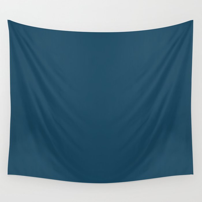 Beautiful Blue Ocean Solid Color Wall Tapestry Gallery Image 4