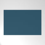 Beautiful Blue Ocean Solid Color Welcome Mat Gallery Image 1
