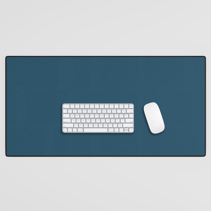 Beautiful Blue Ocean Solid Color Desk Mat Gallery Image 1