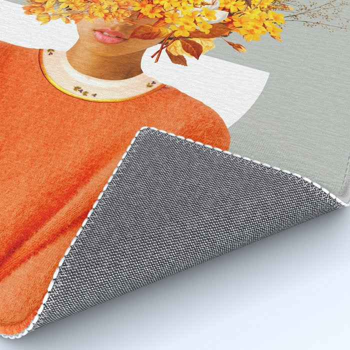 I Saw You Flower in the reflection of my Soul Rug Gallery Image 4