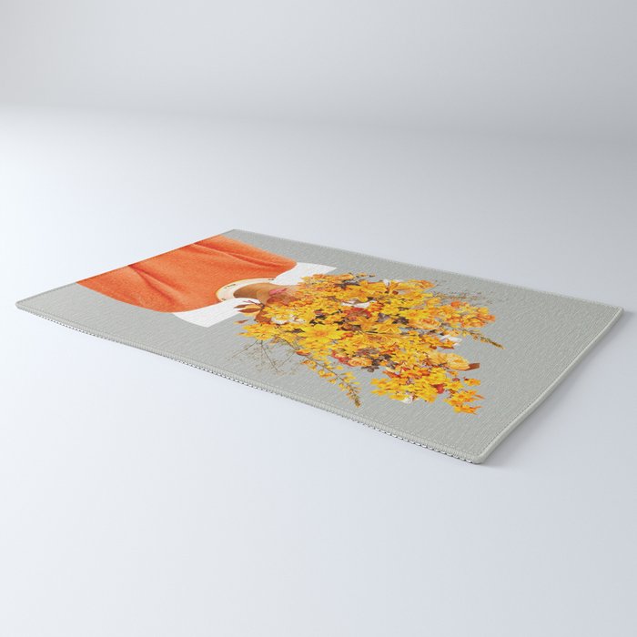 I Saw You Flower in the reflection of my Soul Rug Gallery Image 3