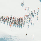 Aerial shot of ski resort Coffee Mug Gallery Image 2