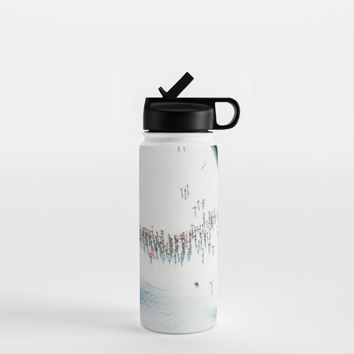 Aerial shot of ski resort Water Bottle Gallery Image 1