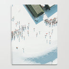 Aerial shot of ski resort Notebook Gallery Image 4