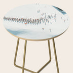Aerial shot of ski resort Side Table Gallery Image 2