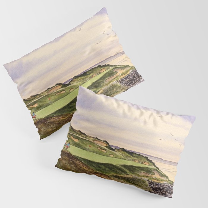 Whistling Straits Golf Course Hole 7 Pillow Sham Gallery Image 1