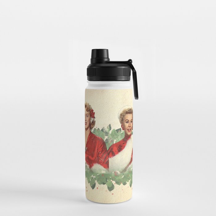 Sisters - A Merry White Christmas Water Bottle Gallery Image 2