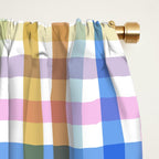 Rainbow Check Bliss Window Curtain Gallery Image 2