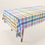 Rainbow Check Bliss Tablecloth Gallery Image 1