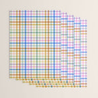 Rainbow Check Bliss Wrapping Paper Gallery Image 3