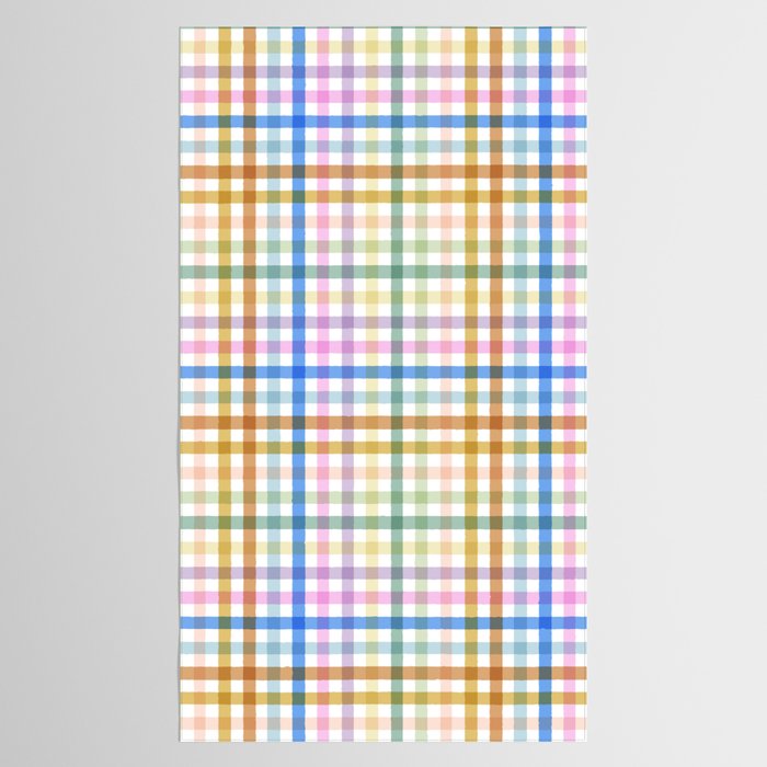 Rainbow Check Bliss Tablecloth Gallery Image 2