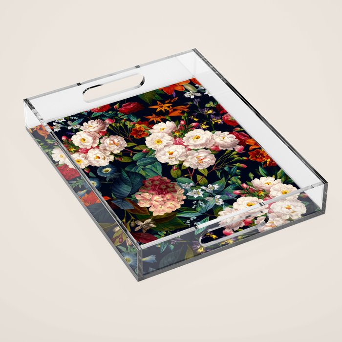 Midnight Garden XXV Acrylic Tray Gallery Image 1