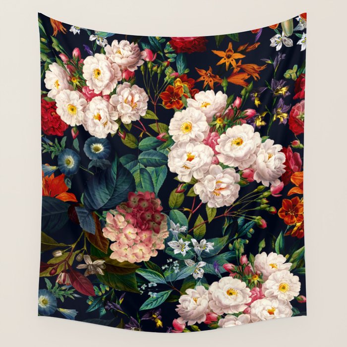 Midnight Garden XXV Wall Tapestry Gallery Image 4