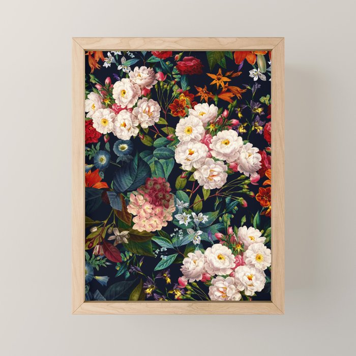 Midnight Garden XXV Mini Art Print Gallery Image 1