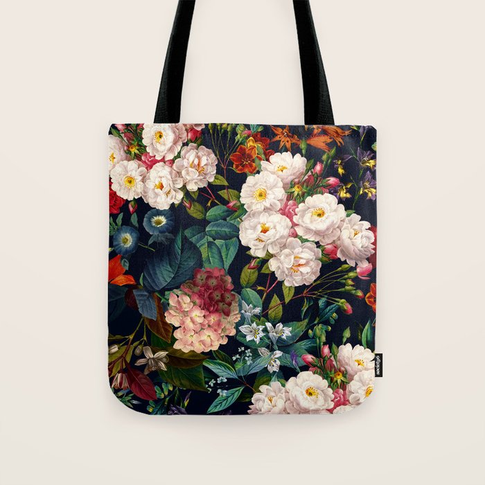 Midnight Garden XXV Tote Bag Gallery Image 1
