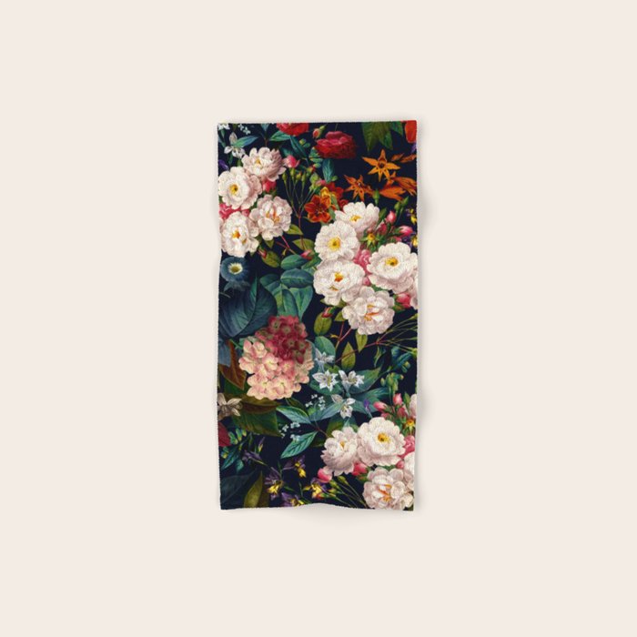 Midnight Garden XXV Bath Towel Gallery Image 1