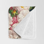 Midnight Garden XXV Throw Blanket Gallery Image 3