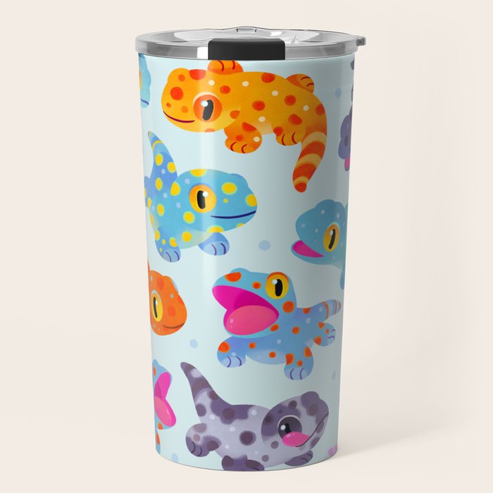 Tokay gecko - bright Travel Mug Gallery Image 1