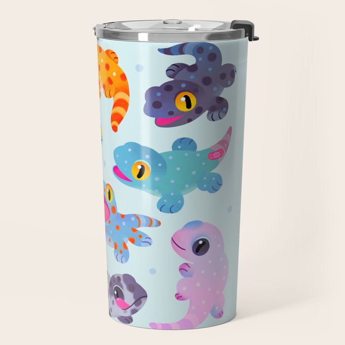 Tokay gecko - bright Travel Mug Gallery Image 2