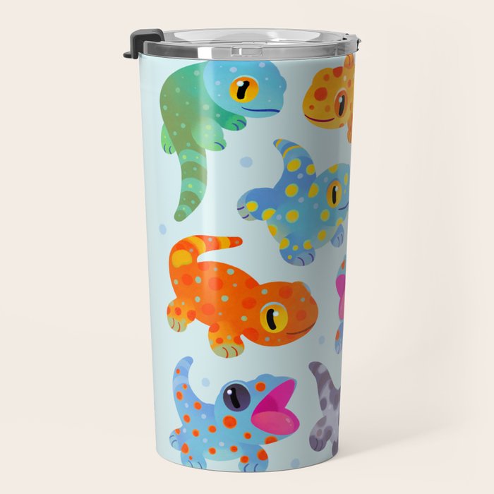 Tokay gecko - bright Travel Mug Gallery Image 3
