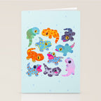 Tokay gecko - bright Stationery Card Gallery Image 2