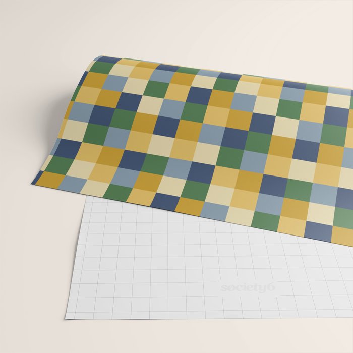 Bold Colorful Checks Pattern - Small XXIII Wrapping Paper Gallery Image 2