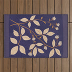 Branches in Bloom 2 Outdoor Rug Gallery Image 1