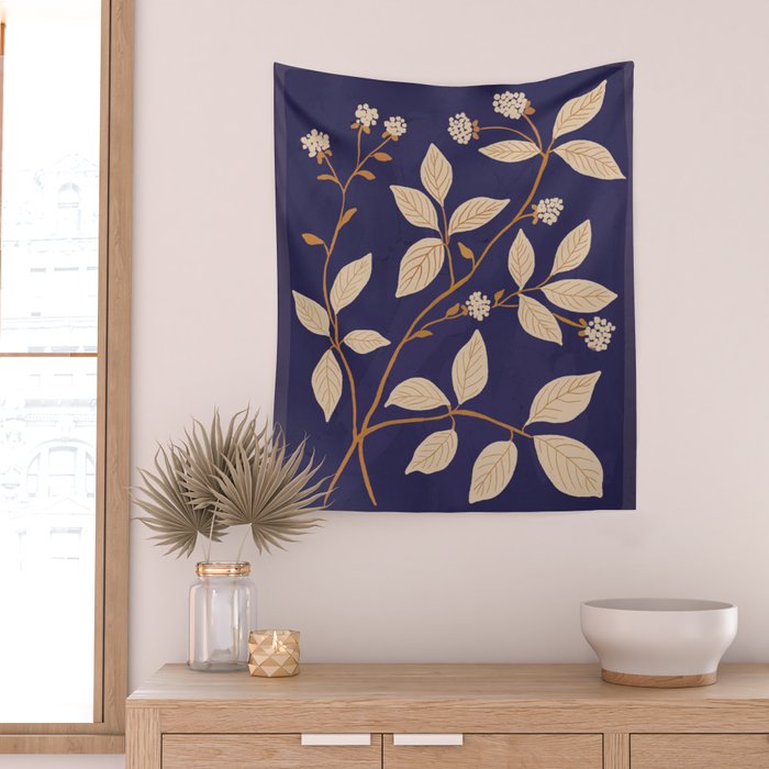 Branches in Bloom 2 Wall Tapestry Gallery Image 2