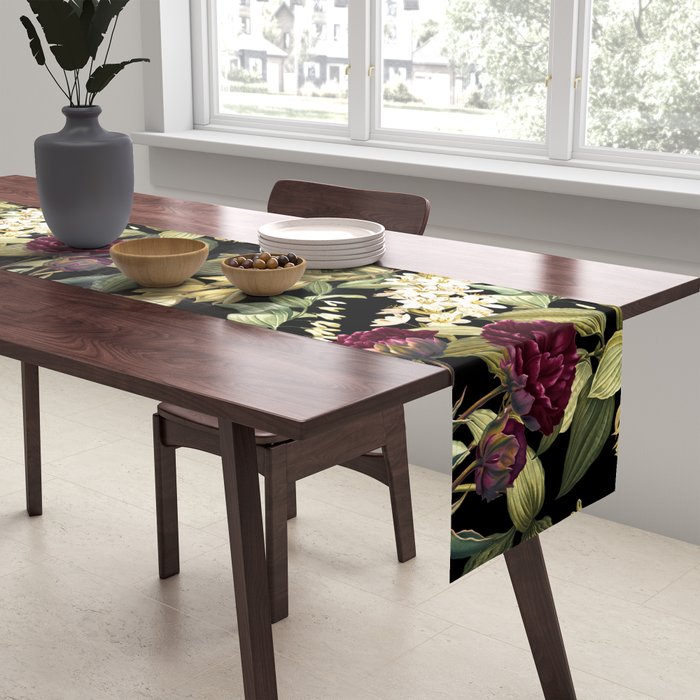 Dark Garden VIII Table Runner Gallery Image 2