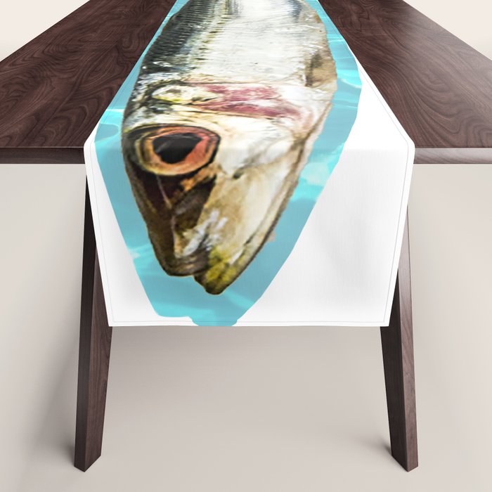 Sardines in the pool Table Runner Gallery Image 1