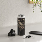 Minimalist Flowers In A Vase 4 Water Bottle Gallery Image 4