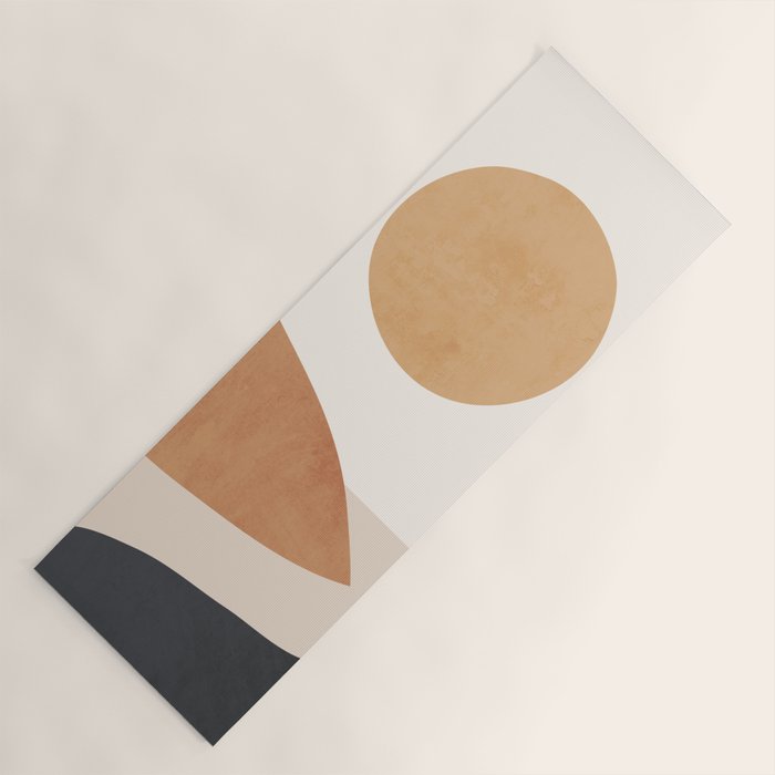 Minimal Abstract Art Landscape 9 Yoga Mat Gallery Image 1