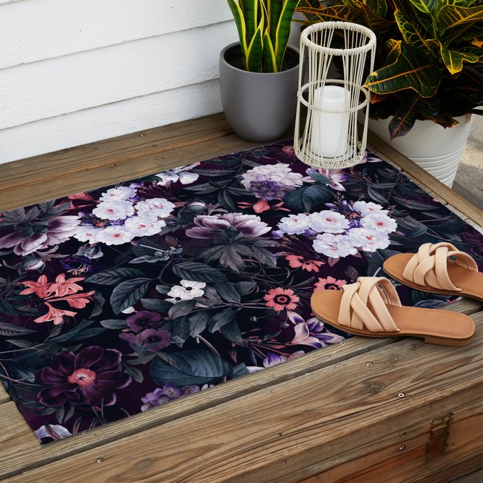 Midnight Garden XXI Outdoor Rug Gallery Image 2