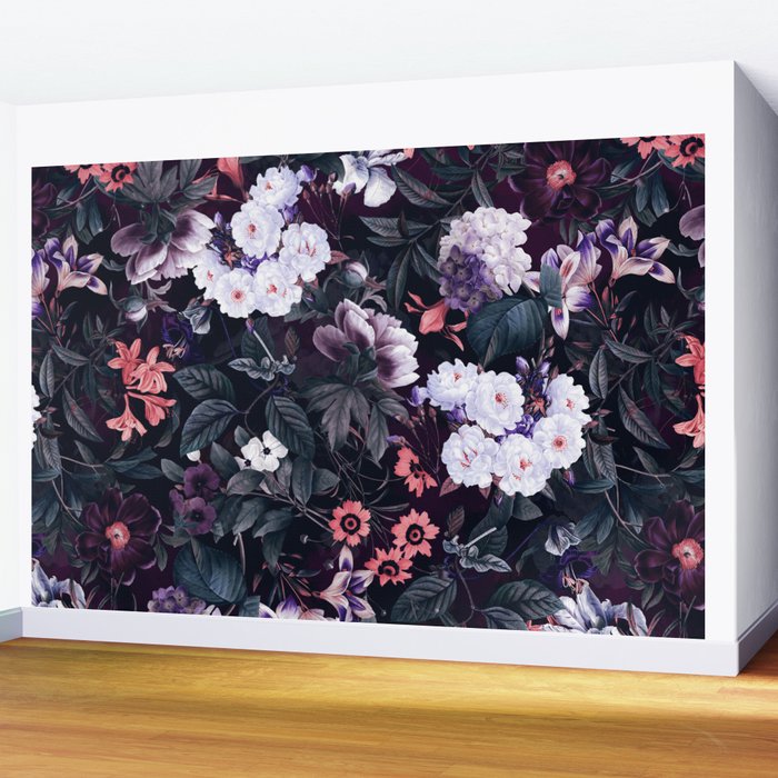 Midnight Garden XXI Wall Mural Gallery Image 2