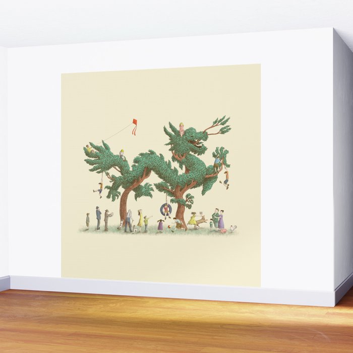 The Dragon Tree Wall Mural Gallery Image 2