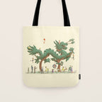 The Dragon Tree Tote Bag Gallery Image 1