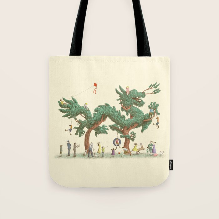 The Dragon Tree Tote Bag Gallery Image 1