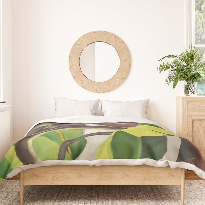 Into the Green 2 Duvet Cover Gallery Image 3