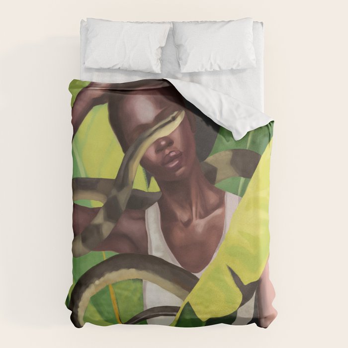 Into the Green 2 Duvet Cover Gallery Image 1