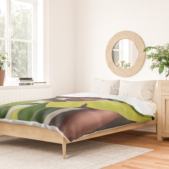 Into the Green 2 Duvet Cover Gallery Image 2
