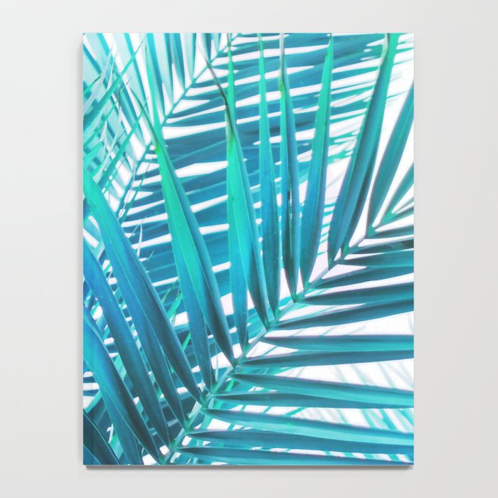 Turquoise Palm Leaves Notebook Gallery Image 4