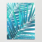Turquoise Palm Leaves Notebook Gallery Image 4