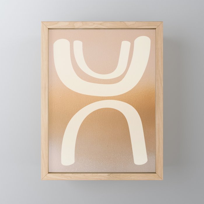 sunrise arch Mini Art Print Gallery Image 1