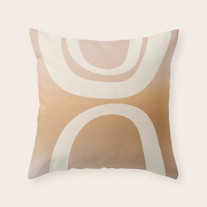 sunrise arch Throw Pillow Gallery Image 6