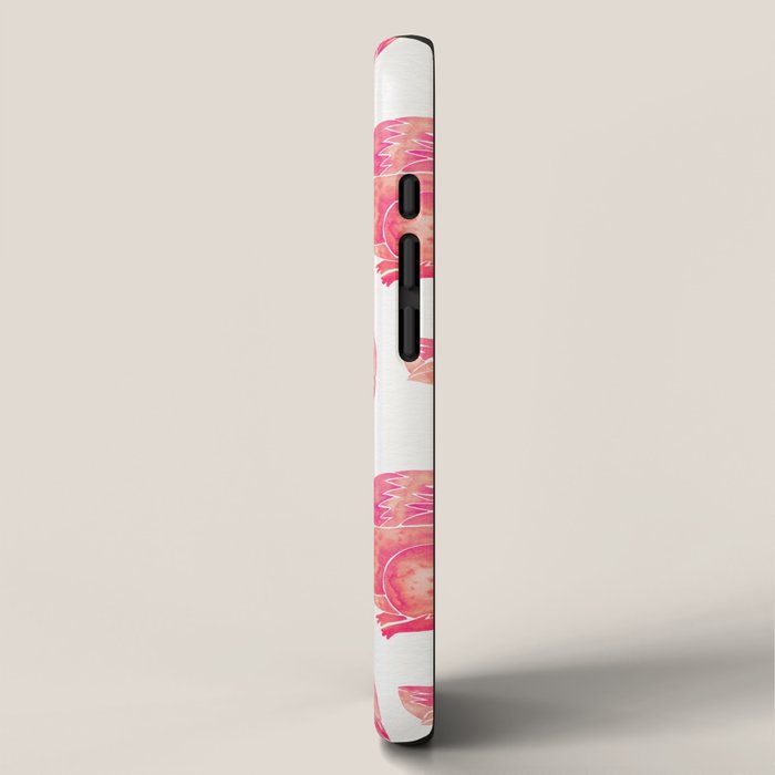 Watercolor Raccoon - Pink Palette iPhone Case Gallery Image 2