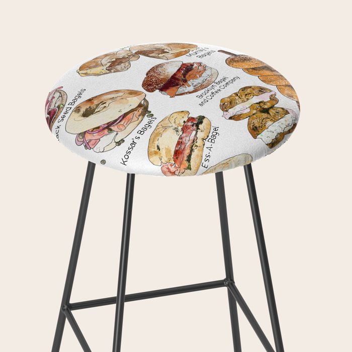 Bagels of New York City Stool Gallery Image 2