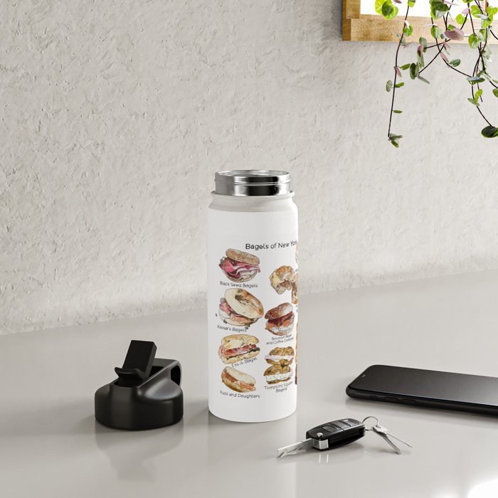 Bagels of New York City Water Bottle Gallery Image 4