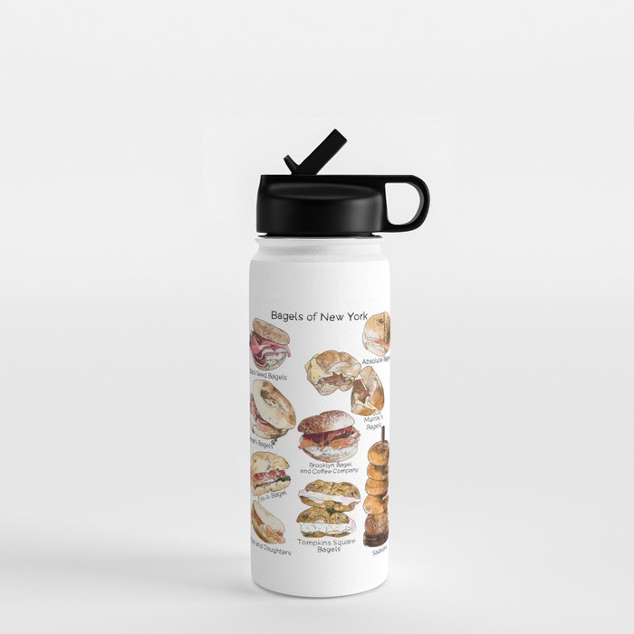 Bagels of New York City Water Bottle Gallery Image 1