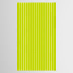 Minimal Arch XXIII Lime Green Modern Geometric Lines Tablecloth Gallery Image 2