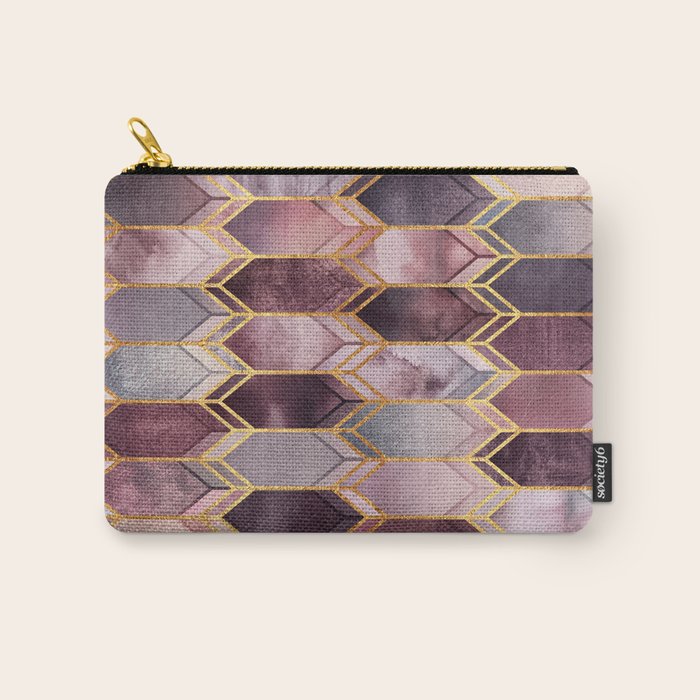 Dreamy Stained Glass 1 Carry All Pouch Gallery Image 1